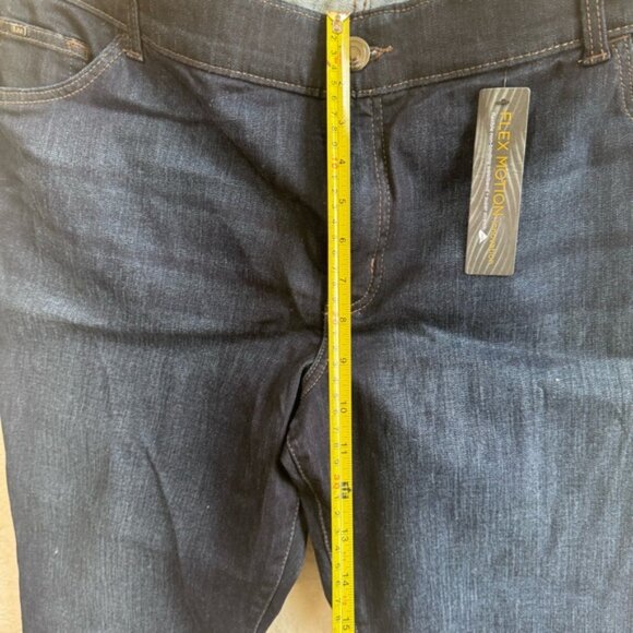 Lee NEW Straight Leg Mid Rise Regular Fit Flex Motion Stretch Jeans Pant 22W P - Picture 13 of 16